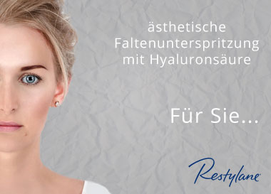 Faltenunterspritzung